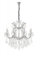 Подвесная люстра iLamp Diamond 6071-8 CR+CL