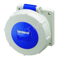 Розетка панельная 16А 2Р+E IP67 MENNEKES 218A