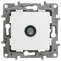 ETIKA Розетка телевизионная TV Звезда белая Legrand/Daccord 672251