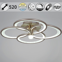 Потолочная люстра Reluce 09246-0.3-4S Champaign silver