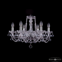 Подвесная люстра Bohemia Ivele Crystal 1402/6/195 Ni Balls
