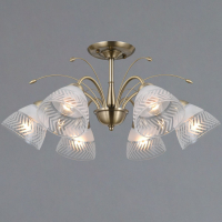 Люстра на штанге Illumico IL0594-6CSQ-25 AB AREZZO