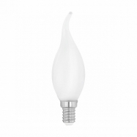 Лампа светодиодная филаментная Eglo E14 4W 2700K матовая 11603