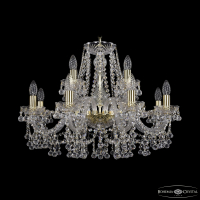 Подвесная люстра Bohemia Ivele Crystal 1409/8+4/240 G