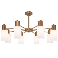 Люстра на штанге Eurosvet Vegga 70160/8 латунь