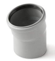 Отвод (полипропилен) 110х15град. PRO AQUA 100115