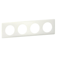 Рамка 4-постовая Legrand Celiane белая перкаль 066704