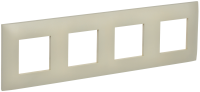 SKANDY Рамка 4-местная SK-F01B бежевый IEK SK-M42-K10