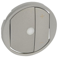 Лицевая панель Legrand Celiane диммера IOBL титановая 068375