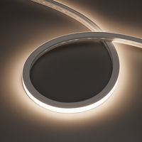 Светодиодная лента герметичная Arlight HORIZON-3D-А120-12х12mm 24V Day4000 (12 W/m, IP67, 5m, wire x1) (Вывод боковой) 062280