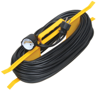 Удлинитель силовой 1 розетка шнур 40м ПВС 3х1 УР40 IEK WKF14-10-01-40