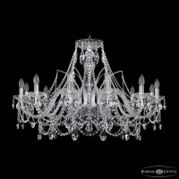 Подвесная люстра Bohemia Ivele Crystal 1411/12/360 Ni