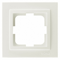 Рамка на 1 пост Mono Electric Despina слоновая кость 102-010000-160