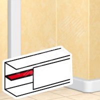 DLP Разделитель 50х80/105/150 (2м) Legrand/Daccord 10582 010582