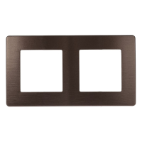 Рамка для розеток и выключателей на 2 поста Эра 12-5102-13 Б0052516