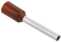 Наконечник НШВИ 1.0-12 темно-красный (100шт/упак) IEK UGN10-001-03-12