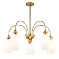 Люстра на штанге Escada Ode 686/5PL Copper