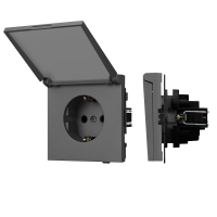 Механизм розетки влагозащищённый SCT-TENDO-MCP-SFPL-GR (230V, 16A) 054601