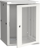 Шкаф LINEA W 12U 600х600 мм дверь перфорированная RAL7035 ITK LWR3-12U66-PF