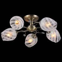 Люстра на штанге Natali Kovaltseva 11475/5С ANTIQUE