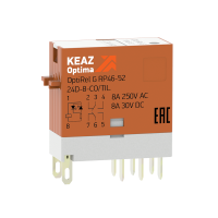 Реле промежуточное OptiRel G RP46-52-24-8-CO/TIL КЭАЗ 281050