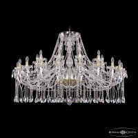 Подвесная люстра Bohemia Ivele Crystal 1413/20+10/530 G