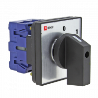 Переключатель кулачковый ПК-1-12 10А 2P 0-1' PROxima EKF pk-1-12-10