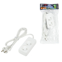 Удлинитель бытовой Uniel Ultra S-CU2-1.5 WHITE UL-00009975