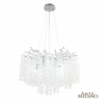 Подвесная люстра Arte Milano Milan 239801/D600/8/C Cr