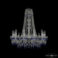 Подвесная люстра Bohemia Ivele Crystal 1410/12/240/h-74 Ni V3001