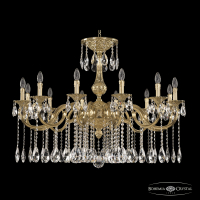 Подвесная люстра Bohemia Ivele Crystal Verona 72101/12/360 A G