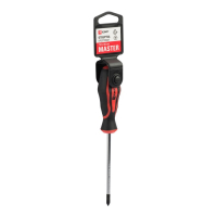 Отвертка Master PH1х100 мм Basic EKF ph-1-100-mas