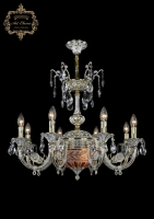 Подвесная люстра Art Classic 31.12.8.KR175SP.250IT.GW.Sp.Amber.White.1D ArtClassic