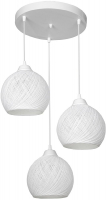 Подвесной светильник Toplight Lizbeth TL1612R-03WH