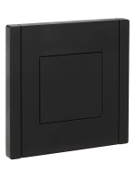 FORTE&PIANO Заглушка с суппортом FP141 черный IEK FP-PL10-K02