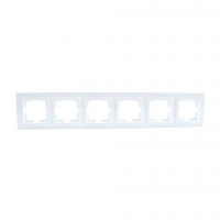 Рамка на 6 постов Mono Electric Despina белый 102-190000-166