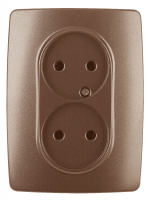 Розетка 2х2P Эра 12-2107-14 Б0031246