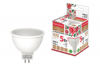 Лампа светодиодная TDM Electric Народная GU5.3 5W 3000K матовая SQ0340-0129