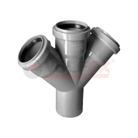 Крестовина 45 градусов 50х50х50 Valfex 27105050