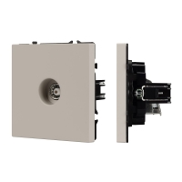 Механизм телевизионной розетки Arlight SCT-NOBE-MTV1-SFPL-CA (Кашемир) 061895