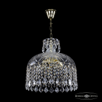 Подвесная люстра Bohemia Ivele Crystal 14781/35 G Leafs