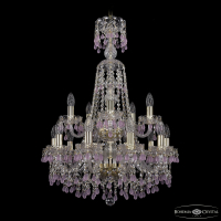 Подвесная люстра Bohemia Ivele Crystal 1410/10+5/195/XL-84/2d G V7010
