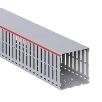 Короб перфорированный T1-EF 100х100 серый QUADRO DKC 00171RL