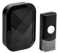 Звонок беспроводной ДЗБ3-36М (36 мелодий) черный IEK EZD21-03-AAA-K02