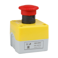 Пост кноп авар стоп OptiSignal D22 C5-BK-1-ESTR-01 1НЗ возв пов XALK178 КЭАЗ 338521