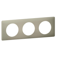 Рамка 3-постовая Legrand Celiane грин перкаль 066713