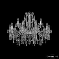 Подвесная люстра Bohemia Ivele Crystal 1403/10+5/300 Ni
