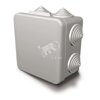 Коробка распределительная 80х80х55 с отверстиями IP54 GUSI ELECTRIC С3В87