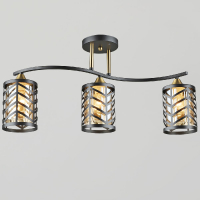 Потолочная люстра Reluce 05943-0.3-03 BK+COP