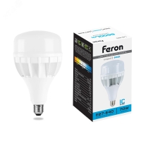 Лампа светодиодная LED 70вт Е27/Е40 дневной FERON LB-65 25783